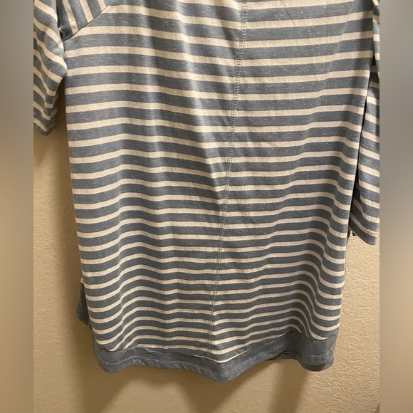 Umgee Cold Shoulder Striped Tunic. - Picture 8 of 11